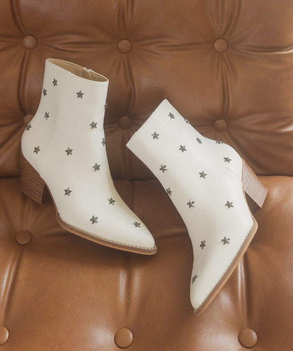 OASIS SOCIETY Ivanna - Star Studded Western Boots - House of Binx 