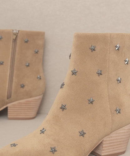 OASIS SOCIETY Ivanna - Star Studded Western Boots - House of Binx 