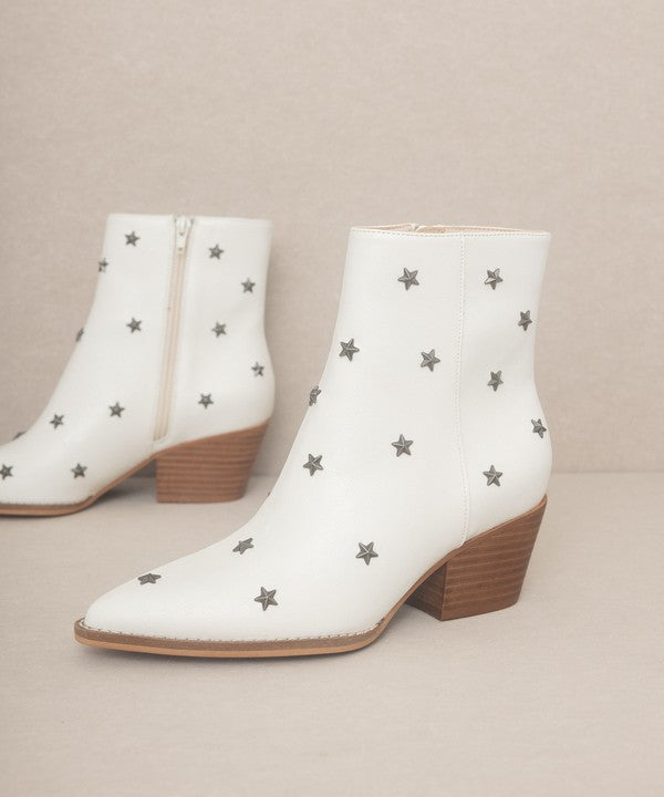 OASIS SOCIETY Ivanna - Star Studded Western Boots - House of Binx 