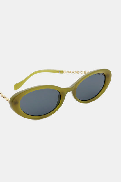 Polycarbonate Frame Cat-Eye Sunglasses - House of Binx 