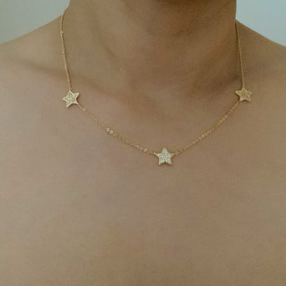 Stars In Greek Island Necklace - House of Binx 