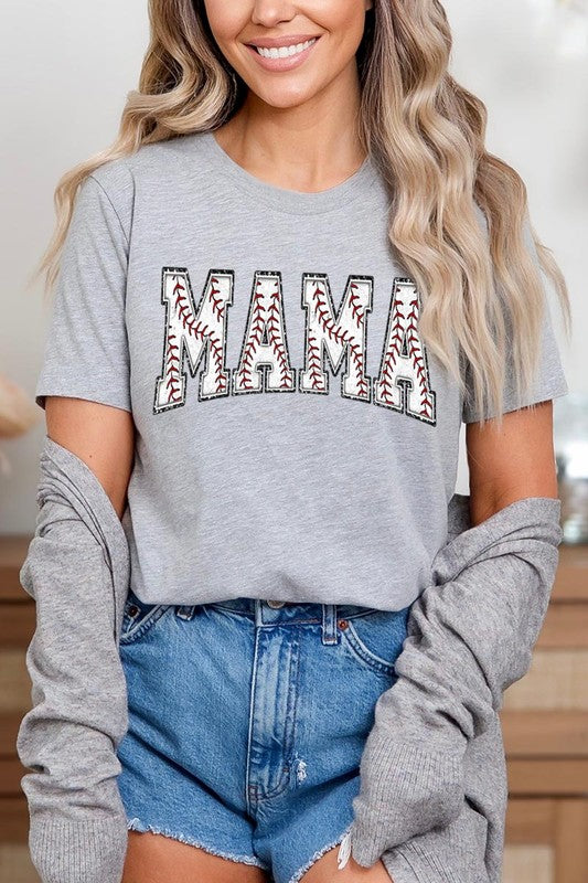 Baseball Mama Mothers Day Graphic T Shirts - House of Binx 