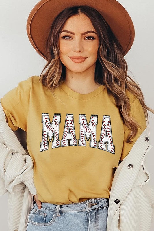 Baseball Mama Mothers Day Graphic T Shirts - House of Binx 