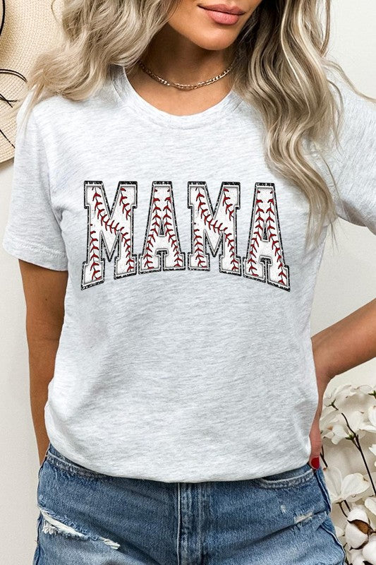 Baseball Mama Mothers Day Graphic T Shirts - House of Binx 