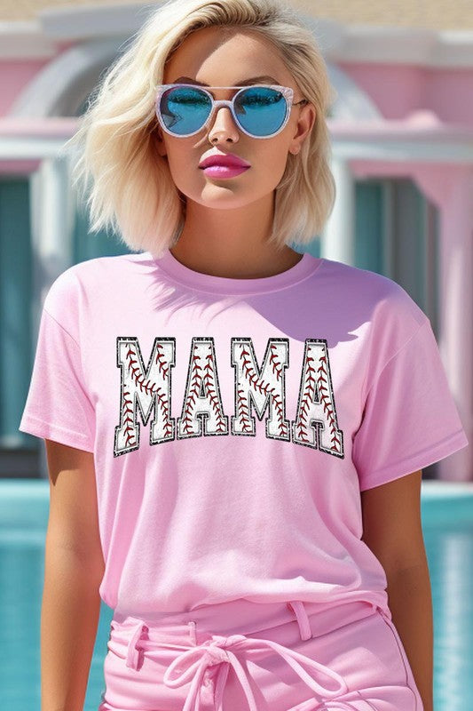 Baseball Mama Mothers Day Graphic T Shirts - House of Binx 