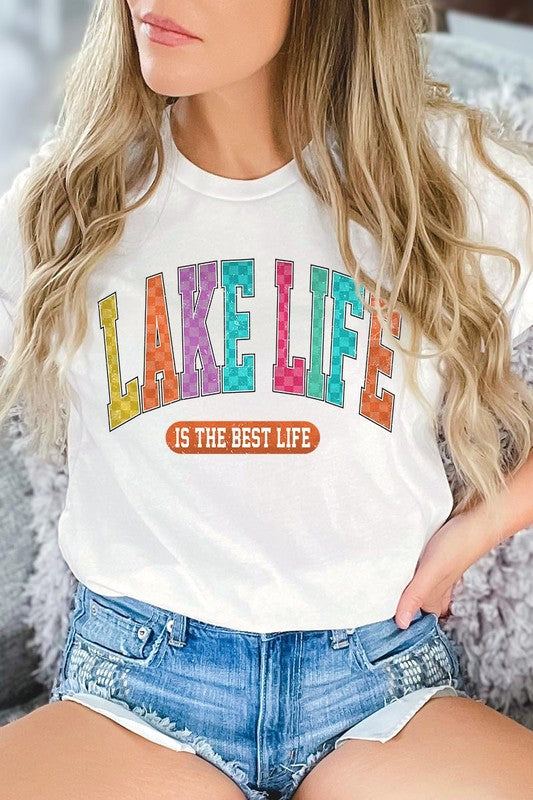 Lake Life Is The Best Life Graphic T Shirts - House of Binx 