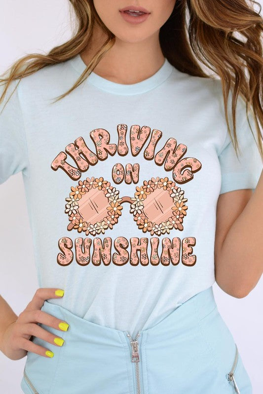 Thriving on Sunshine Graphic T Shirts - House of Binx 