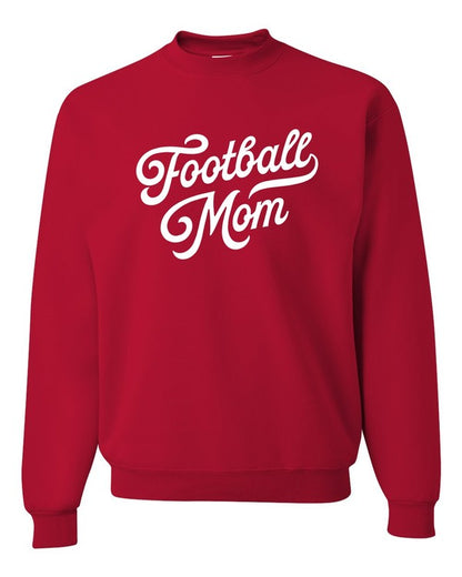 Football Mom Cozy Crewneck Sweatshirt