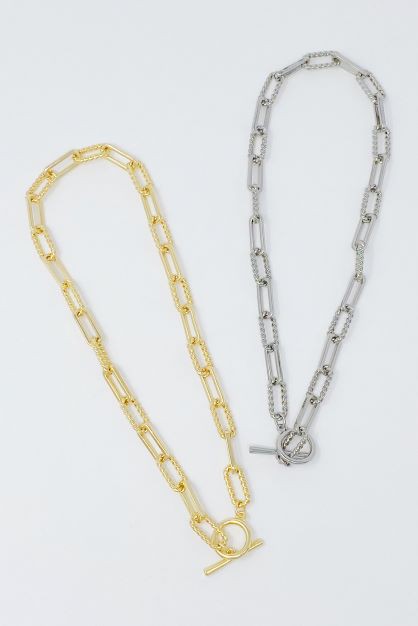 Toggle Chain Link Necklace - House of Binx 