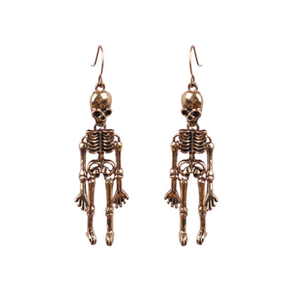 Skeleton Alloy Earrings