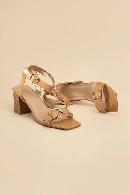 TREATY-S Buckle Sandal Heel - House of Binx 