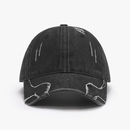 Raw Hem Adjustable Cap - House of Binx 