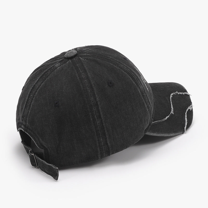 Raw Hem Adjustable Cap - House of Binx 