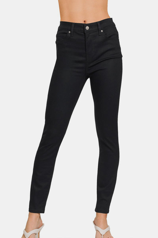 Zenana Full Size High-Rise Skinny Jeans - House of Binx 