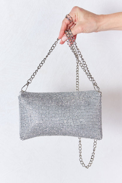 Forever Link Rhinestone Crossbody Bag - House of Binx 