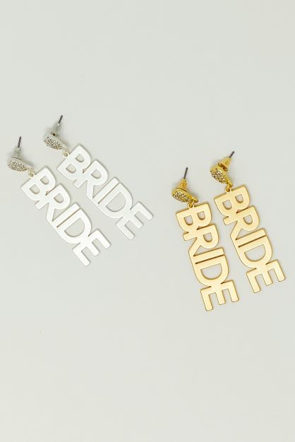 Say I Do Bride Earrings - House of Binx 
