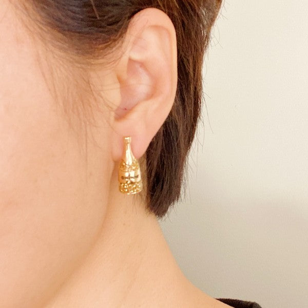 Pop The Shimmer Stud Earrings - House of Binx 