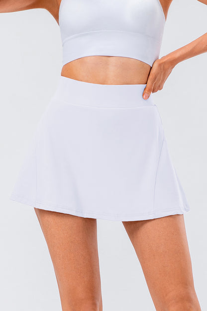 High Waist Pleated Active Skirt - House of Binx 