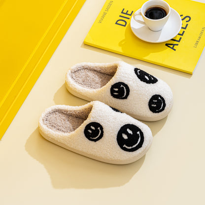 Melody Smiley Face Slippers - House of Binx 