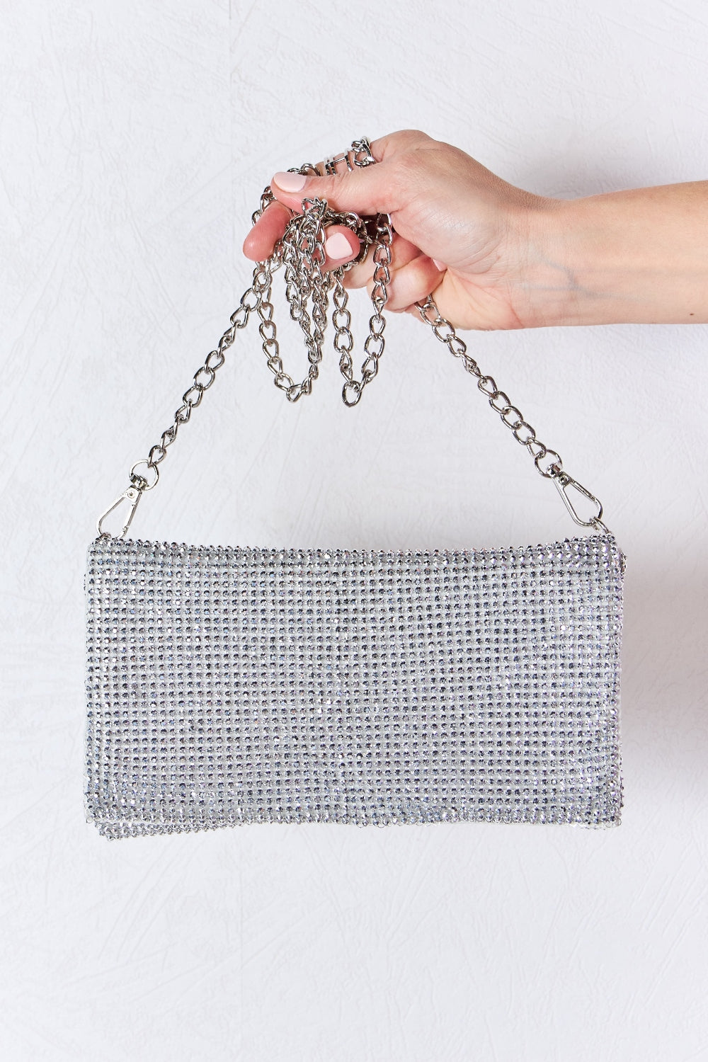 Forever Link Rhinestone Crossbody Bag - House of Binx 