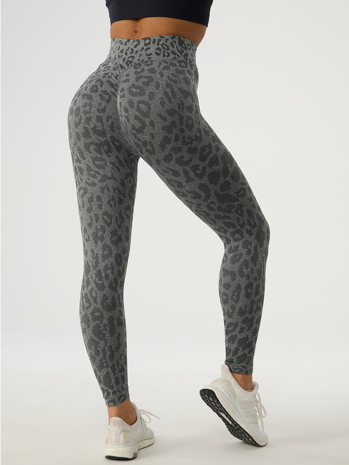 Leopard High Waist Active Pants - House of Binx 
