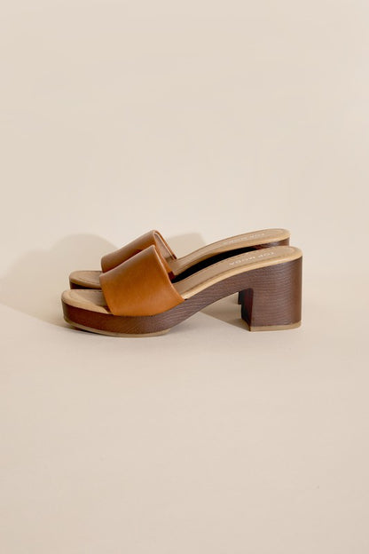 LAUREN-1 Slide Mule Heels - House of Binx 