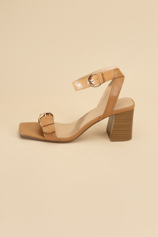 TREATY-S Buckle Sandal Heel - House of Binx 