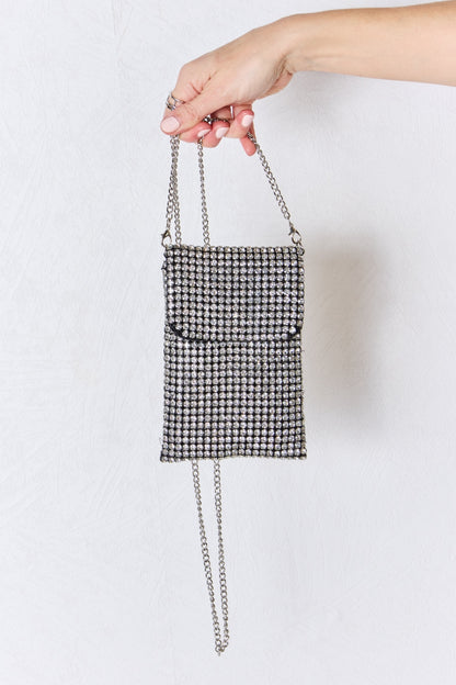 Forever Link Rhinestone Mini Crossbody Bag - House of Binx 