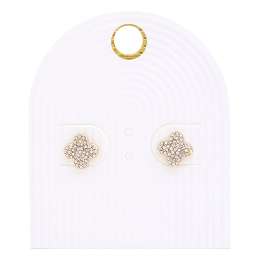 Dainty Moroccan Shape Post Earring - House of Binx 