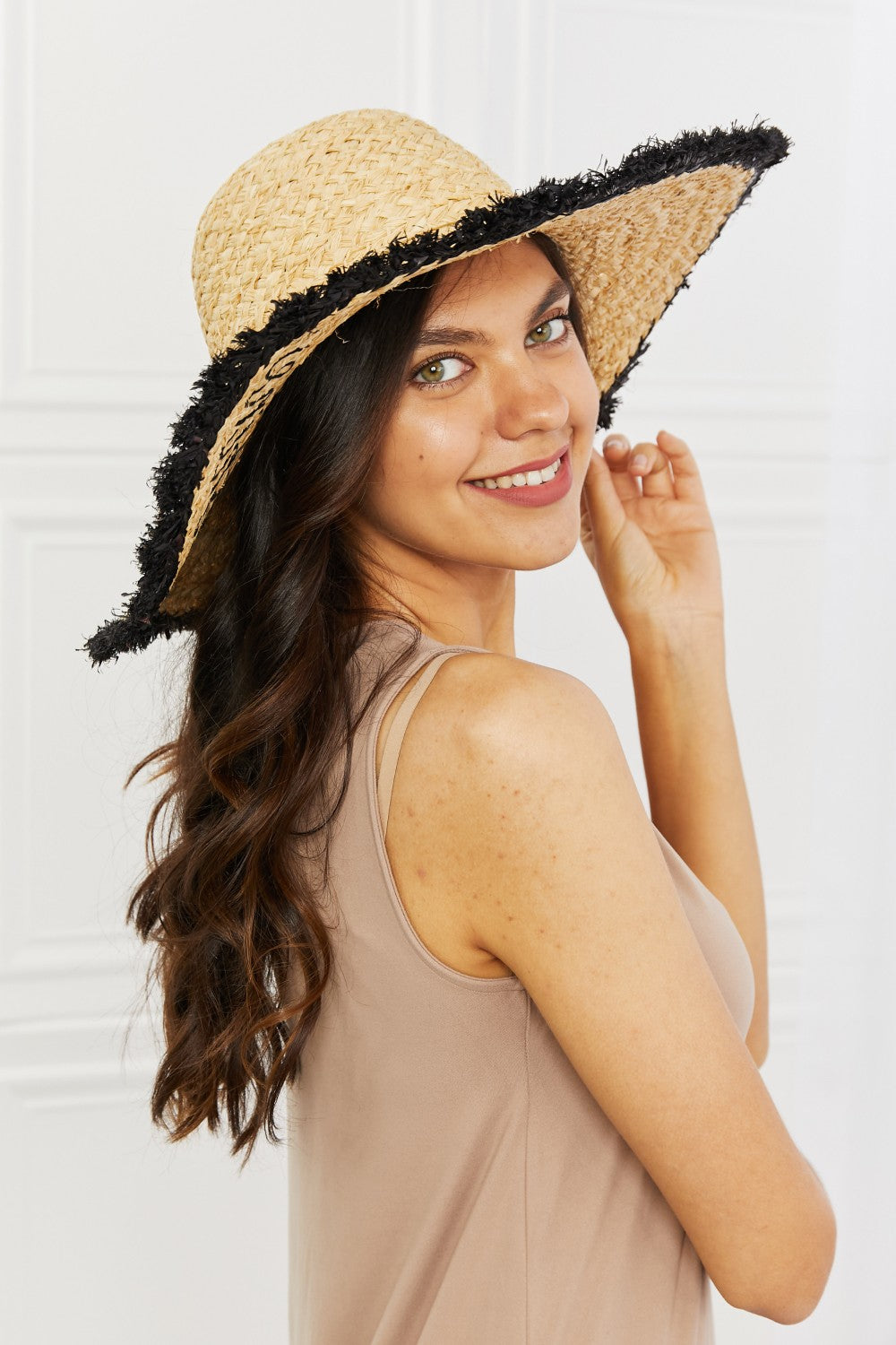 Fame Sunshine Straw Fringe Hat - House of Binx 