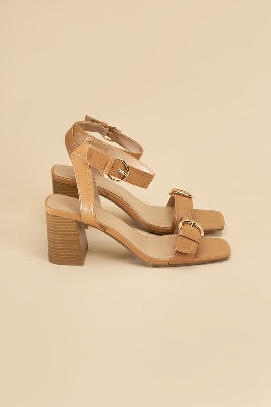 TREATY-S Buckle Sandal Heel - House of Binx 