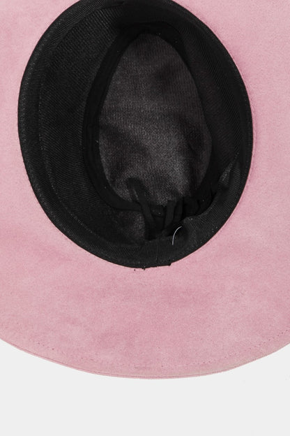 Fame Braided Faux Suede Hat - House of Binx 