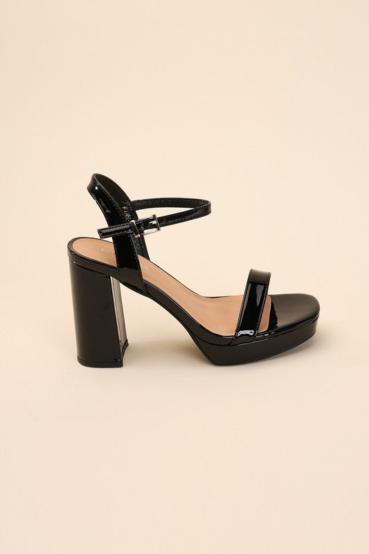 FINN-1 Ankle Strap Heel - House of Binx 