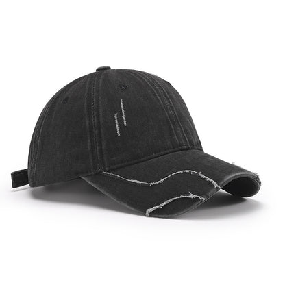 Raw Hem Adjustable Cap - House of Binx 