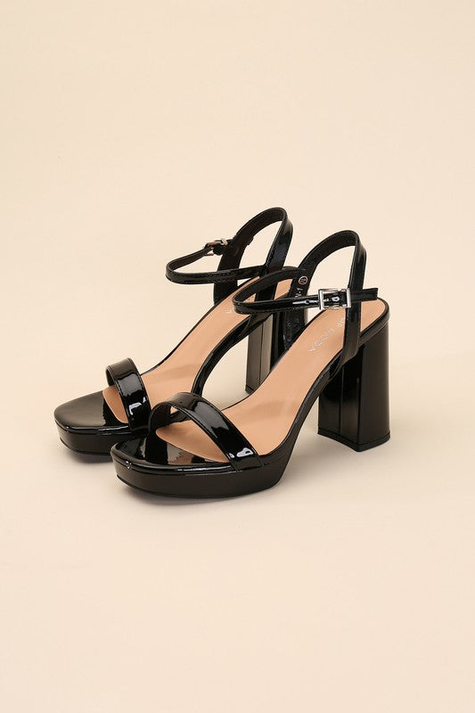 FINN-1 Ankle Strap Heel - House of Binx 