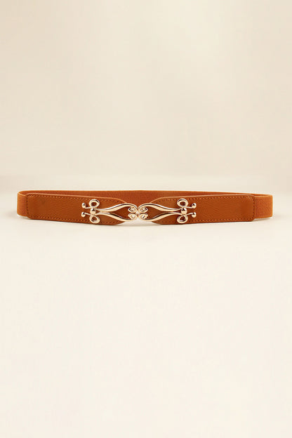 Alloy Buckle Elastic Belt - House of Binx 