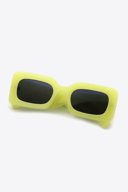 Polycarbonate Frame Rectangle Sunglasses - House of Binx 