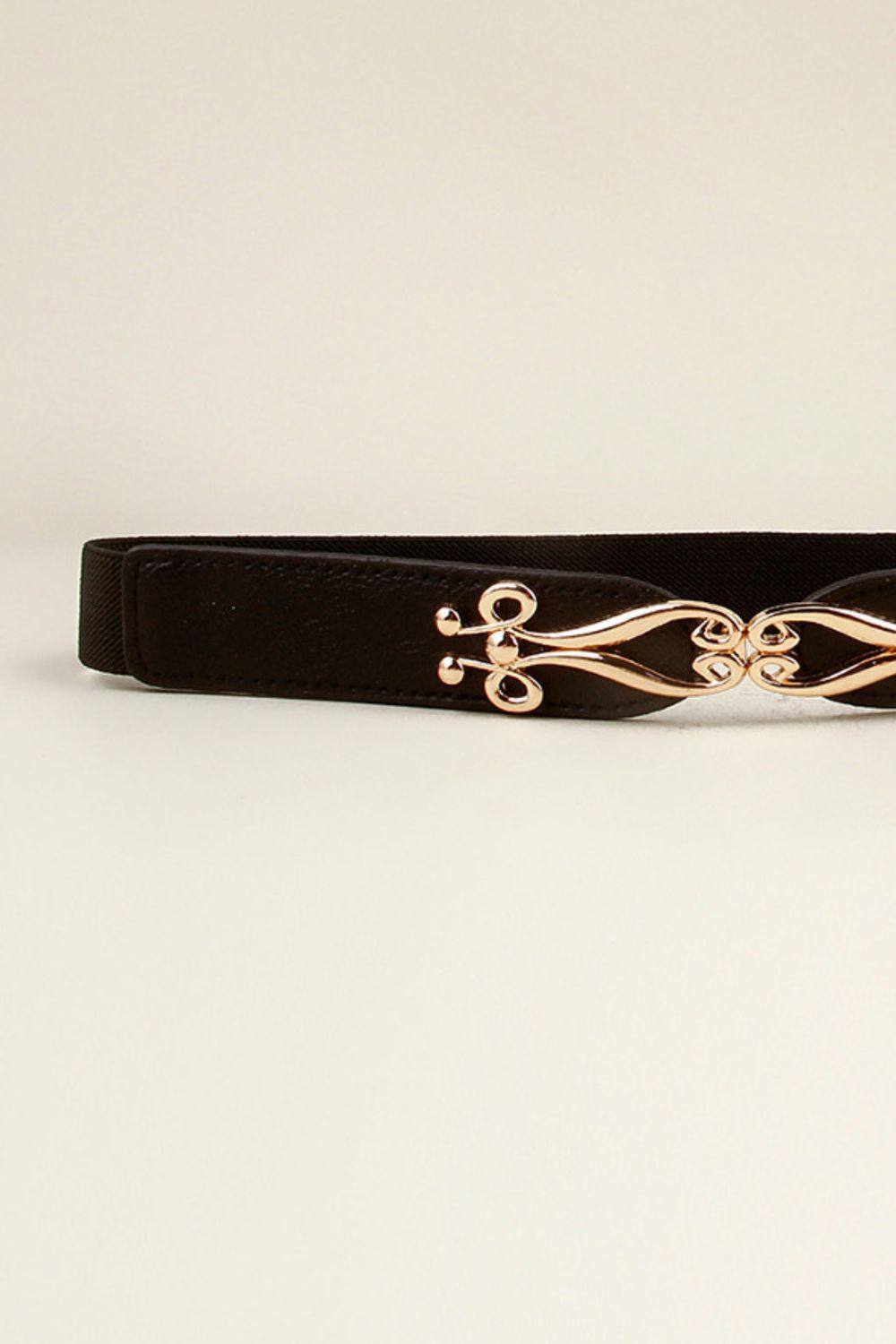 Alloy Buckle Elastic Belt - House of Binx 