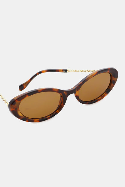 Polycarbonate Frame Cat-Eye Sunglasses - House of Binx 