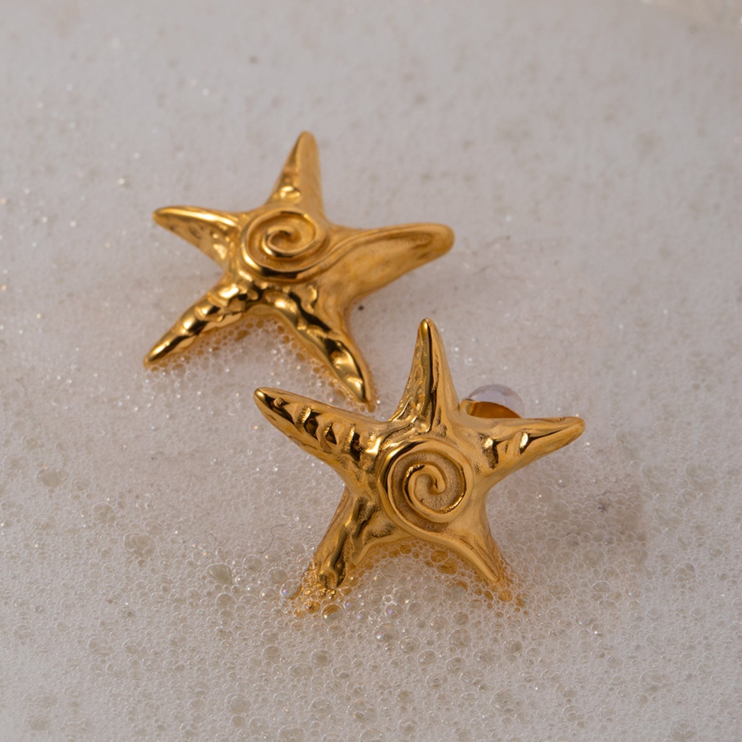 Stainless Steel Star Shape Earrings - House of Binx 