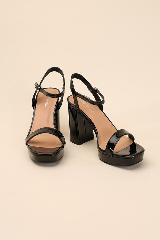 FINN-1 Ankle Strap Heel - House of Binx 