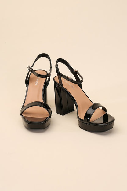 FINN-1 Ankle Strap Heel - House of Binx 