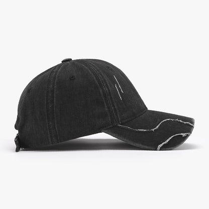 Raw Hem Adjustable Cap - House of Binx 