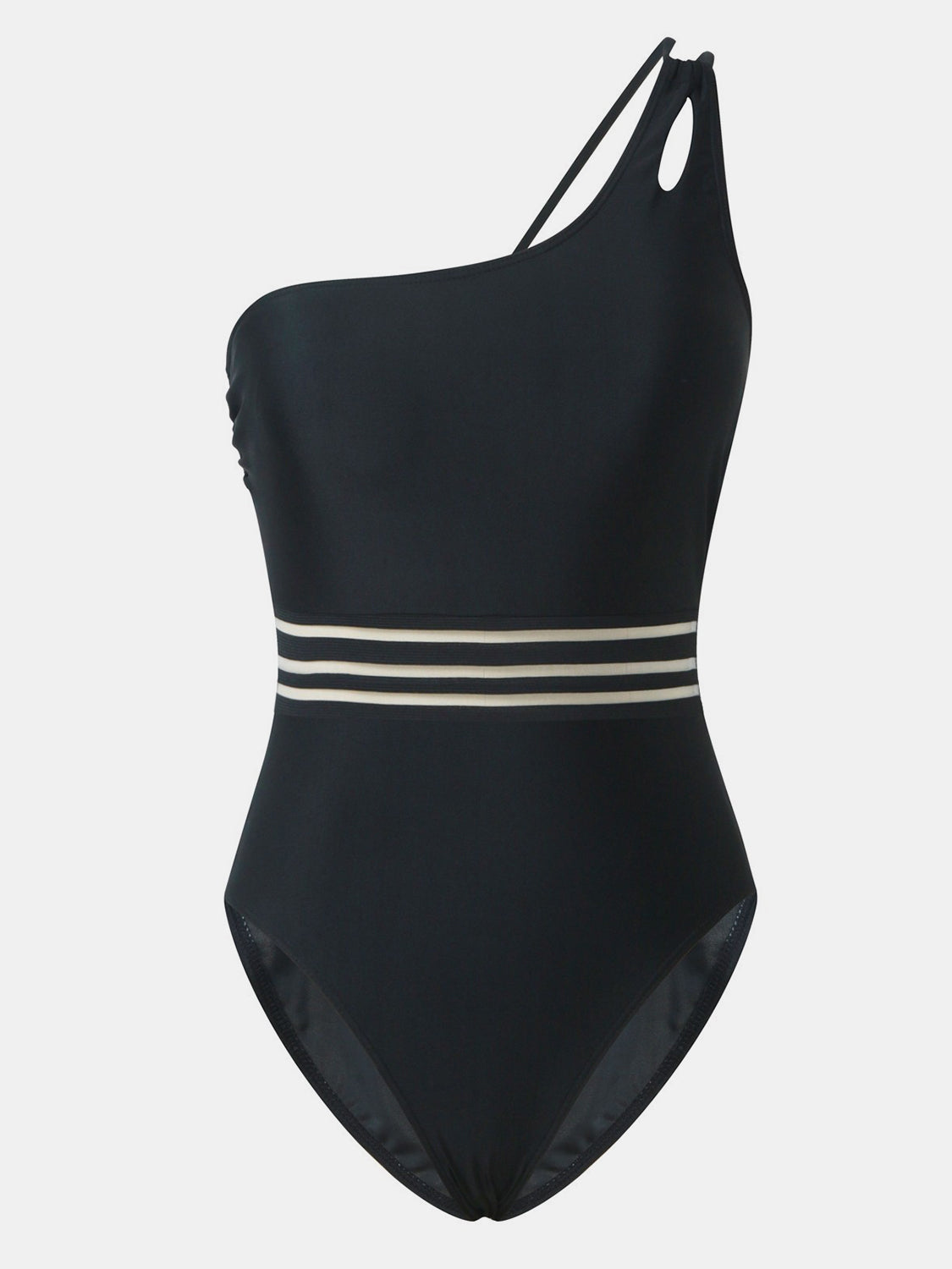 Cutout Single Shoulder One-Piece Swimwear - House of Binx 