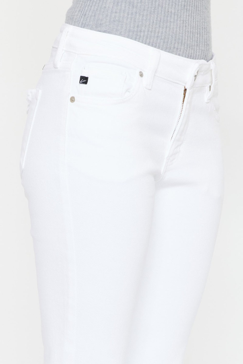 Kancan Mid Rise Ankle Skinny Jeans - House of Binx 