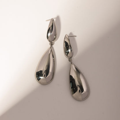 Stainless Steel Dangle Earrings - House of Binx 